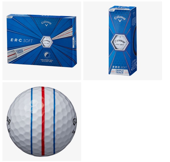 【新品】Callaway ERC Soft ゴルフボール 12個入り ×3 Amazon.com : Callaway ERC Soft YLW 2021 Triple Track Golf