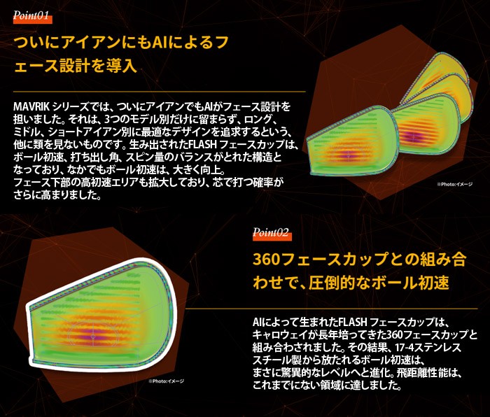 フェースプ Callaway(キャロウェイ) MAVRIK -マーベリック- アイアン 5