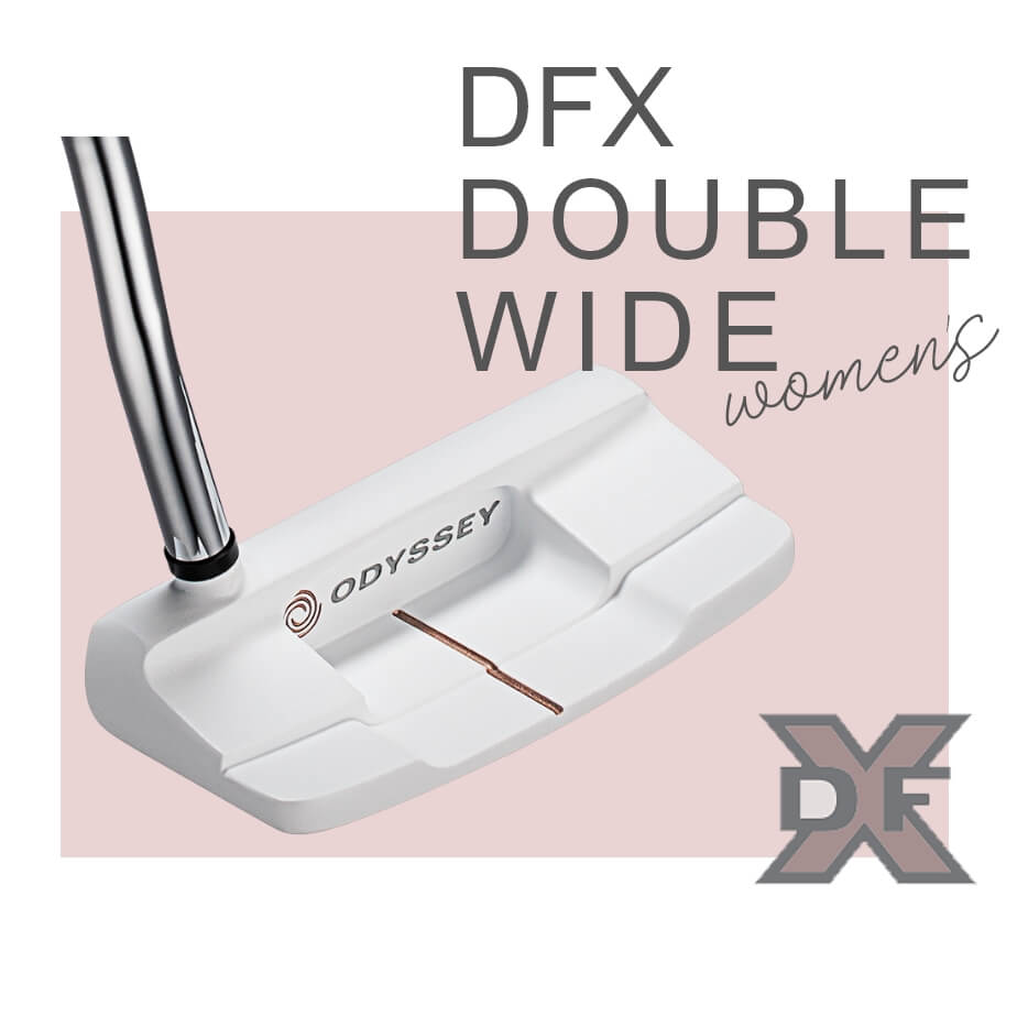 オデッセイ ODYSSEY DFX ウィメンズ DOUBLE WIDE パター 右用 32インチ ホワイトヘッド ダブルワイド レディース ゴルフ
