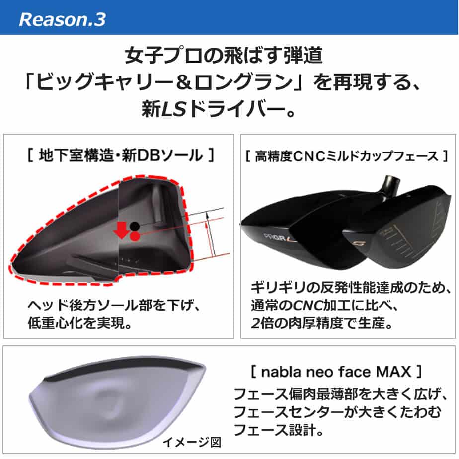 LSシリーズ】LS フェアウェイウッド〔2023年モデル〕