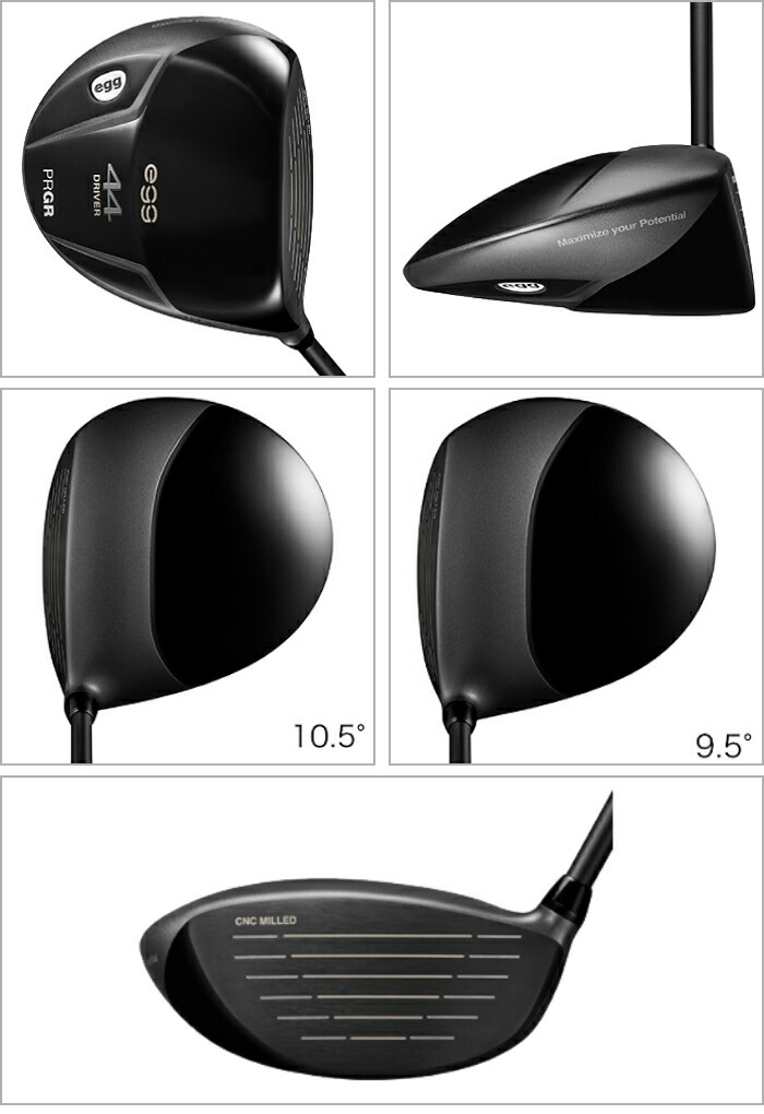 プロギア メンズ egg 44 ドライバー egg44ドライバー 専用シャフト 