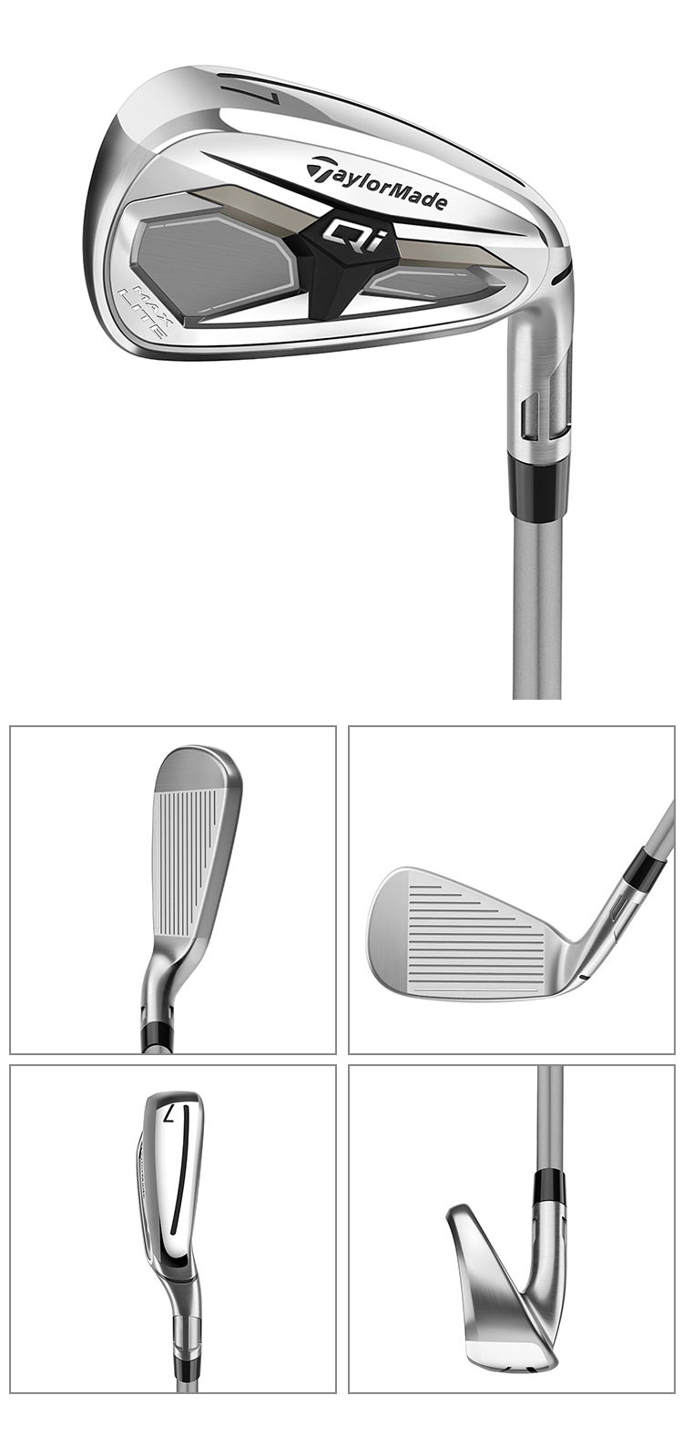 TaylorMade（テーラーメイド） Qi MAX LITE レディース アイアン 5本