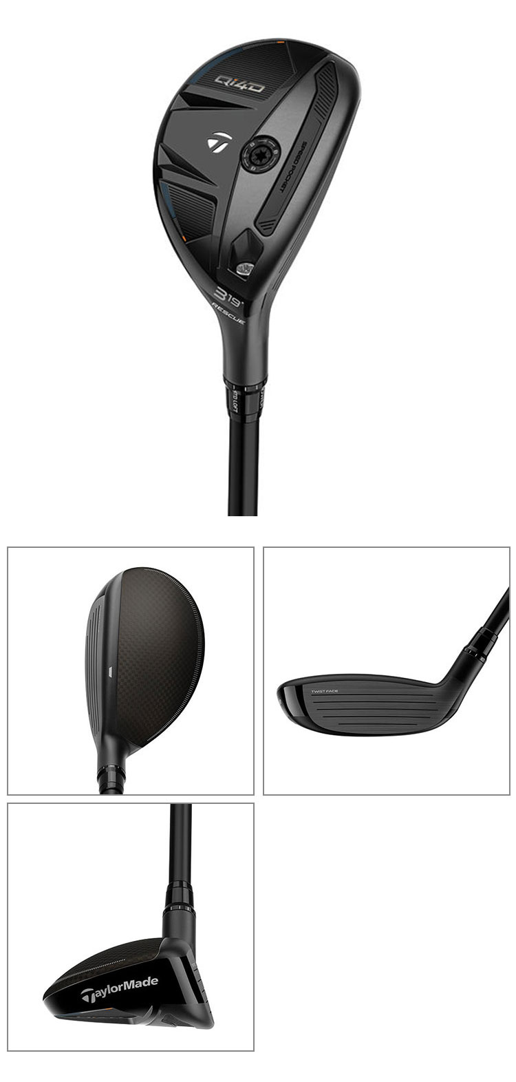TaylorMade（テーラーメイド） Qi4D レスキュー 右用 REAX 85