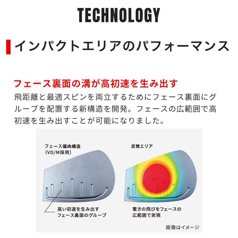 YAMAHA（ヤマハ） RMX VD/M アイアン 6本セット (＃5-PW) メンズ 右用