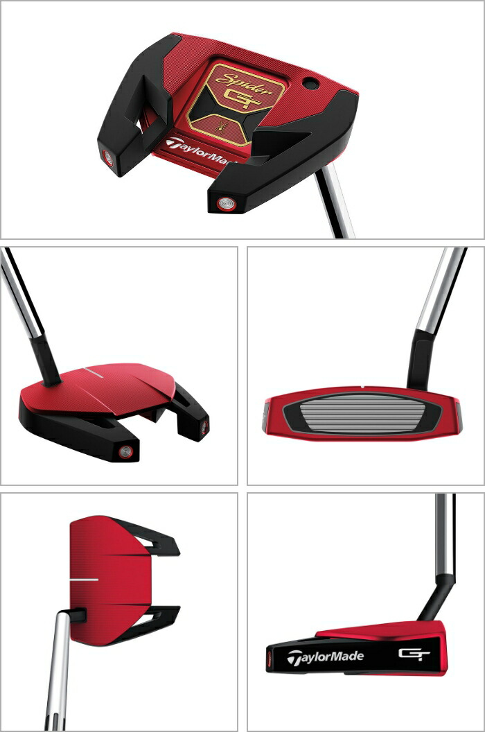 TaylorMade Spider GTレッド スモールスラント スパイダー GT レッド スモールスラント パター | Spider GT Red