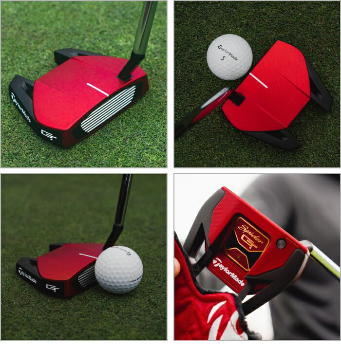 TaylorMade Spider GTパター レッド TaylorMade Spider GT Red #3 Putter | PGA TOUR Superstore
