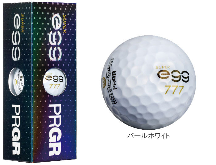 PRGR（プロギア） SUPER egg ゴルフ ボール (12球) : EX GOLF Yahoo