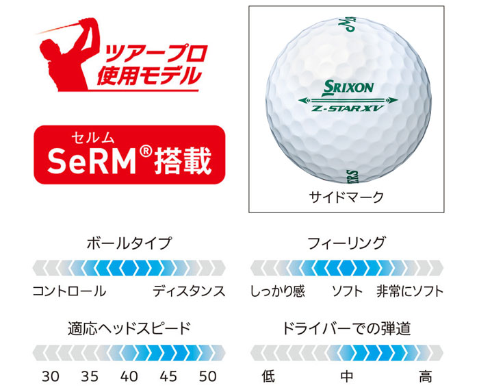 SRIXON ダンロップ SRIXON-スリクソン- Z-STAR XV マスターズ