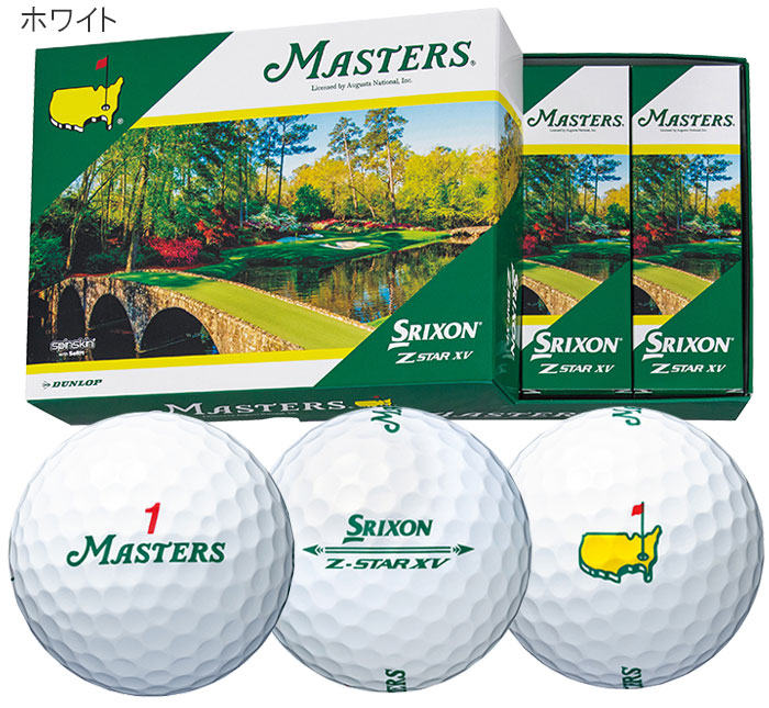 ダンロップ SRIXON-スリクソン- Z-STAR XV マスターズモデル ゴルフ