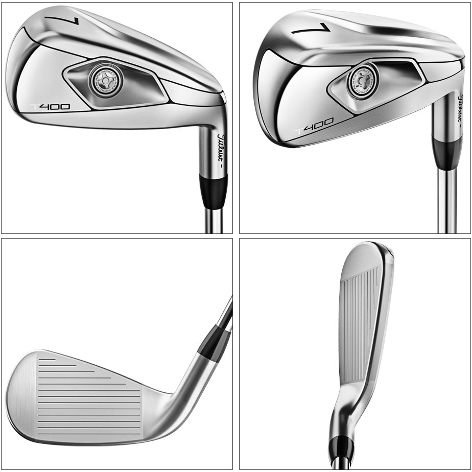 タイトリスト Titleist T400 アイアン 5本セット(#7-P、W(43)) 2023年