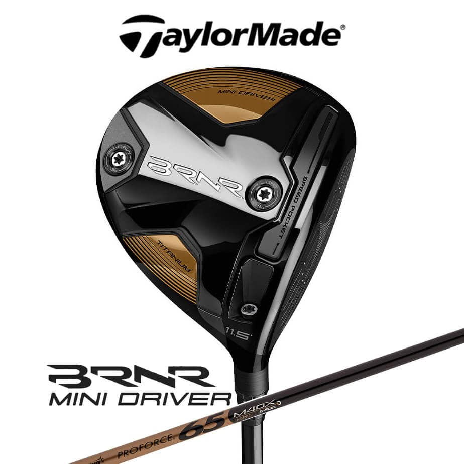 テーラーメイド BRNR Mini バーナーミニ ドライバー メンズ 右用 UST マミヤ プロフォース 65 M40X JP SPEC  カーボンシャフト TaylorMade 日本正規品