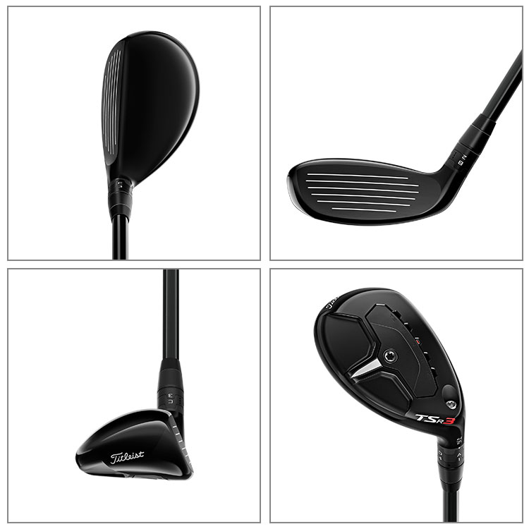 【メーカーカスタム】Titlest(タイトリスト) TSR3 ユーティリティ 右用 Titleist MCI BLACK 60/70 カーボンシャフト  [日本正規品]