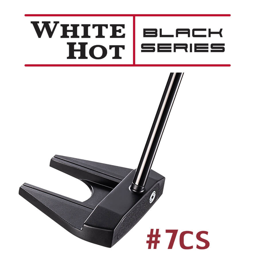 オデッセイ ホワイト ホット ブラック WHITE HOT BLACK SEVEN CS パター 右用 STROKE LABシャフト レッド #7cs  ゴルフ 2023年 日本正規品 ODYSSEY