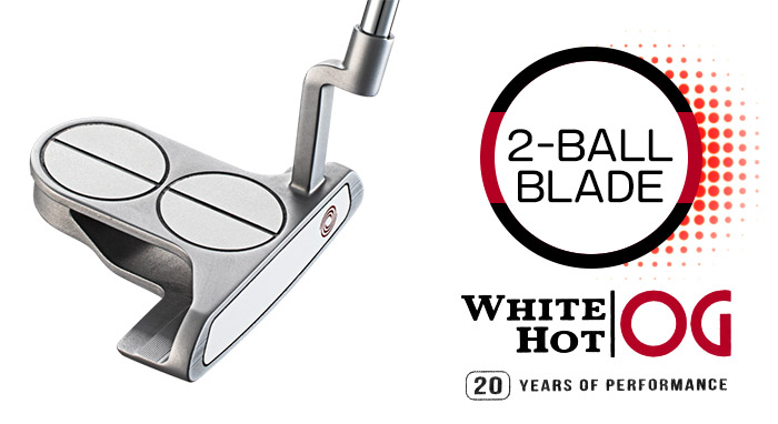 オデッセイ WHITE HOT OG 2-BALL BLADE TOUR LINED パター STROKE LAB