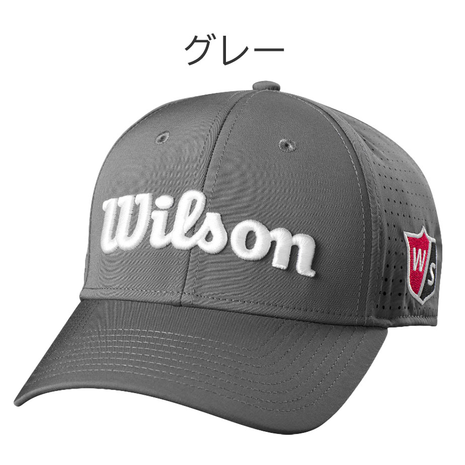 ウィルソン パフォーマンス メッシュキャップ メンズ WSMC-2338 ゴルフ 2023年モデル WILSON｜exgolf｜02