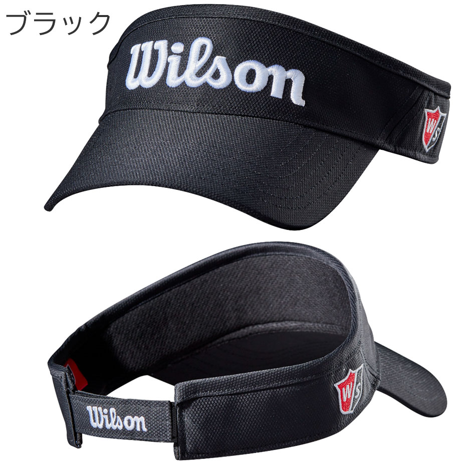 ウィルソン バイザー メンズ WSV-2335 ゴルフ 2023年モデル WILSON