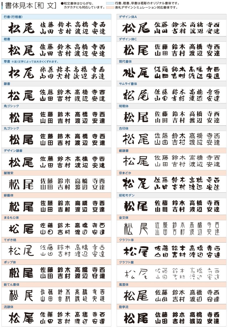 LED表札 ステンレス板切抜き LEK-12（福彫） : lek-12 : エクシーズ