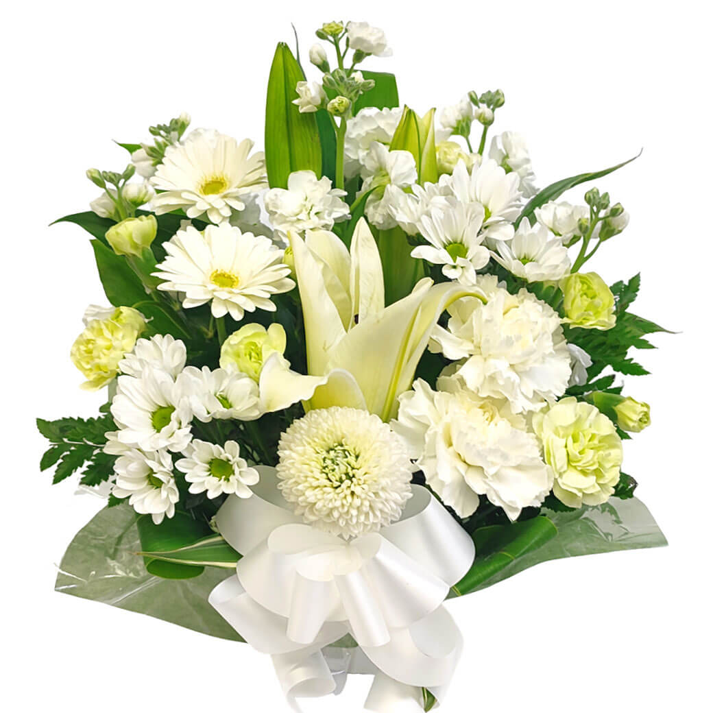 供花 「お供えアレンジ・リスペクト 」 (電報なし) お供え花 フラワー