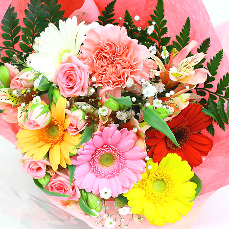シーズナルアソート・花束 (電報なし) お祝い 花 フラワー ギフト プレゼント 結婚式 誕生日 記念日 敬老の日 2026 暑中見舞い 退職祝い 送別会 |  | 06