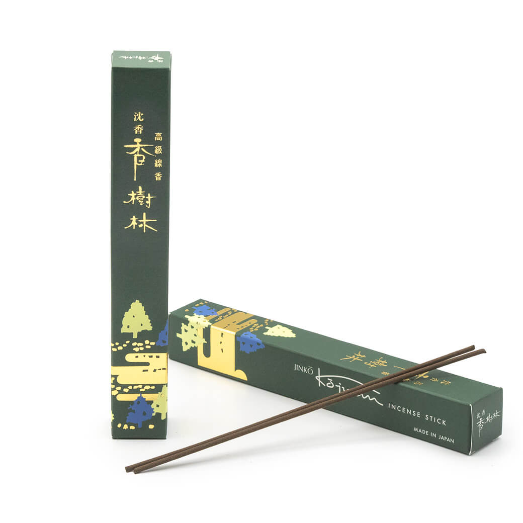 線香 「沈香 香樹林」 (電報なし) 玉初堂 塗箱 短寸8箱入 進物用 贈答