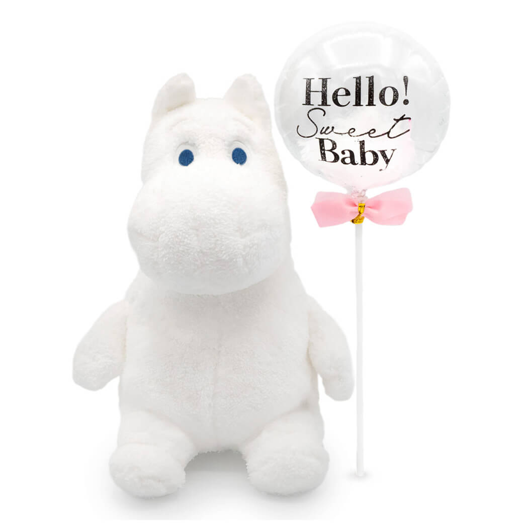MOOMIN ぬいぐるみ「ほあほあムーミン S」 (電報なし) お祝い