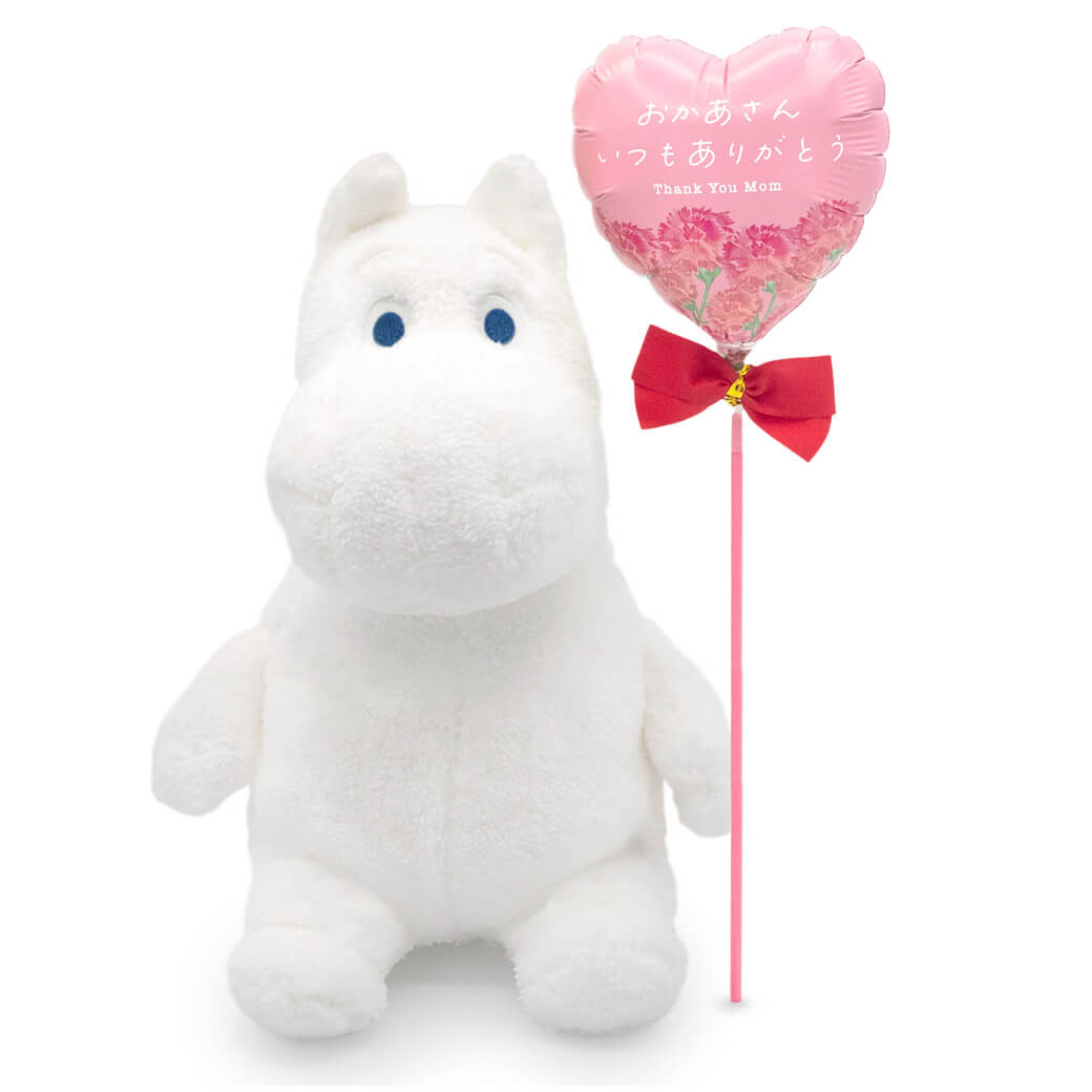 MOOMIN ぬいぐるみ「ほあほあムーミン S」 (電報なし) お祝い