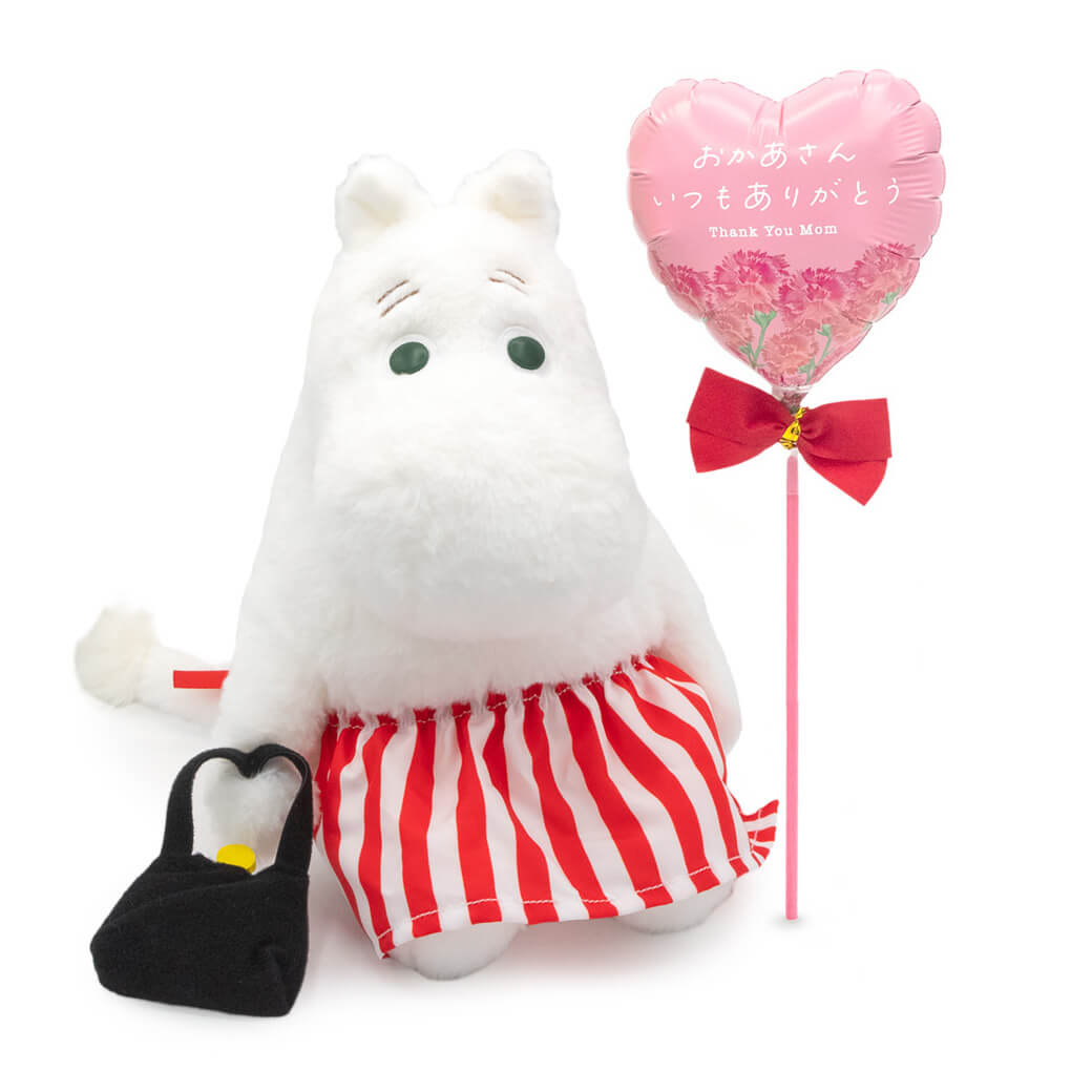 welcome dollに♪ムーミンパパ＆ムーミンママ MOOMIN 「マシュマロぬいぐるみ ムーミンパパ・ムーミンママ S