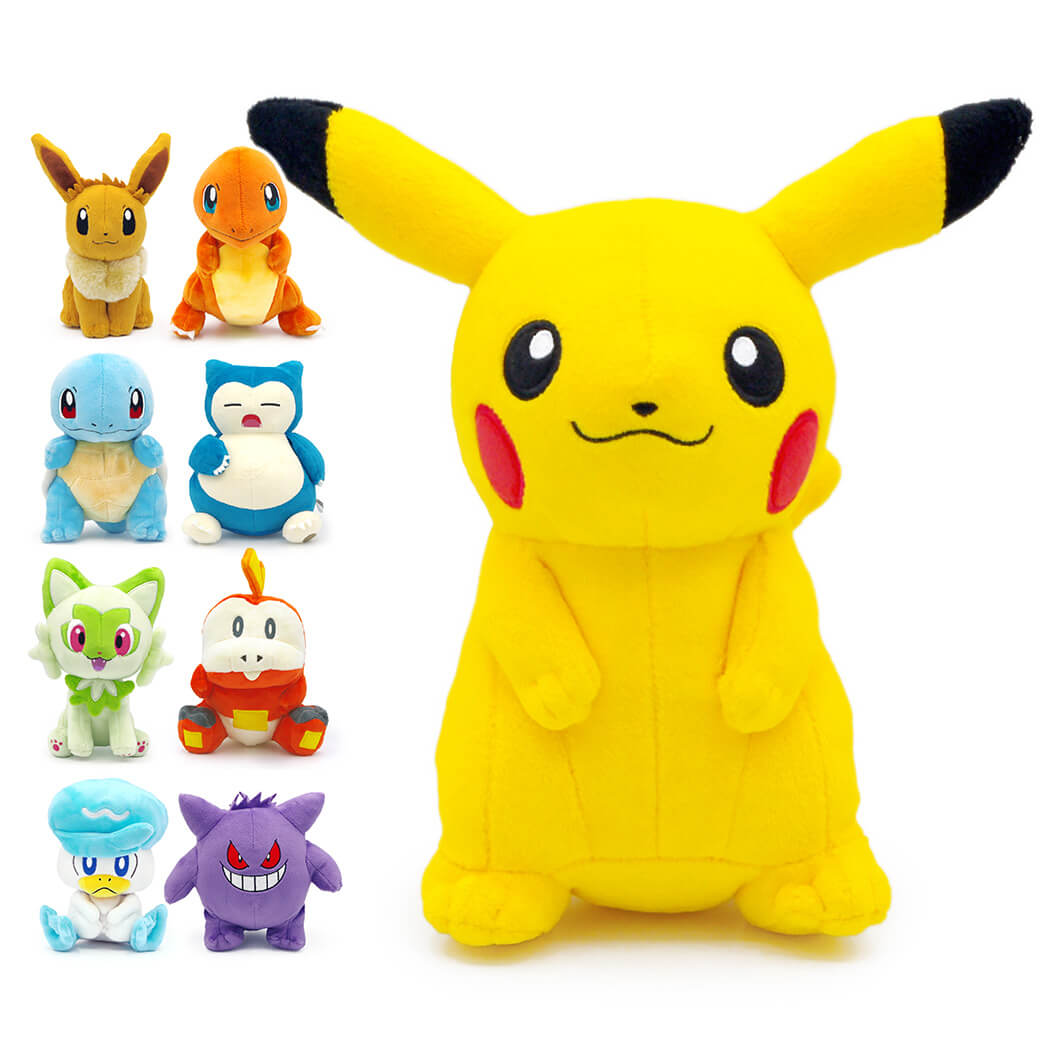 誕生日 ぬいぐるみ「ポケットモンスター ALL STAR COLLECTION(電報なし)」ピカチュウ イーブイ ニャオハ ホゲータ ヒトカゲ  カビゴン ギフト 結婚式