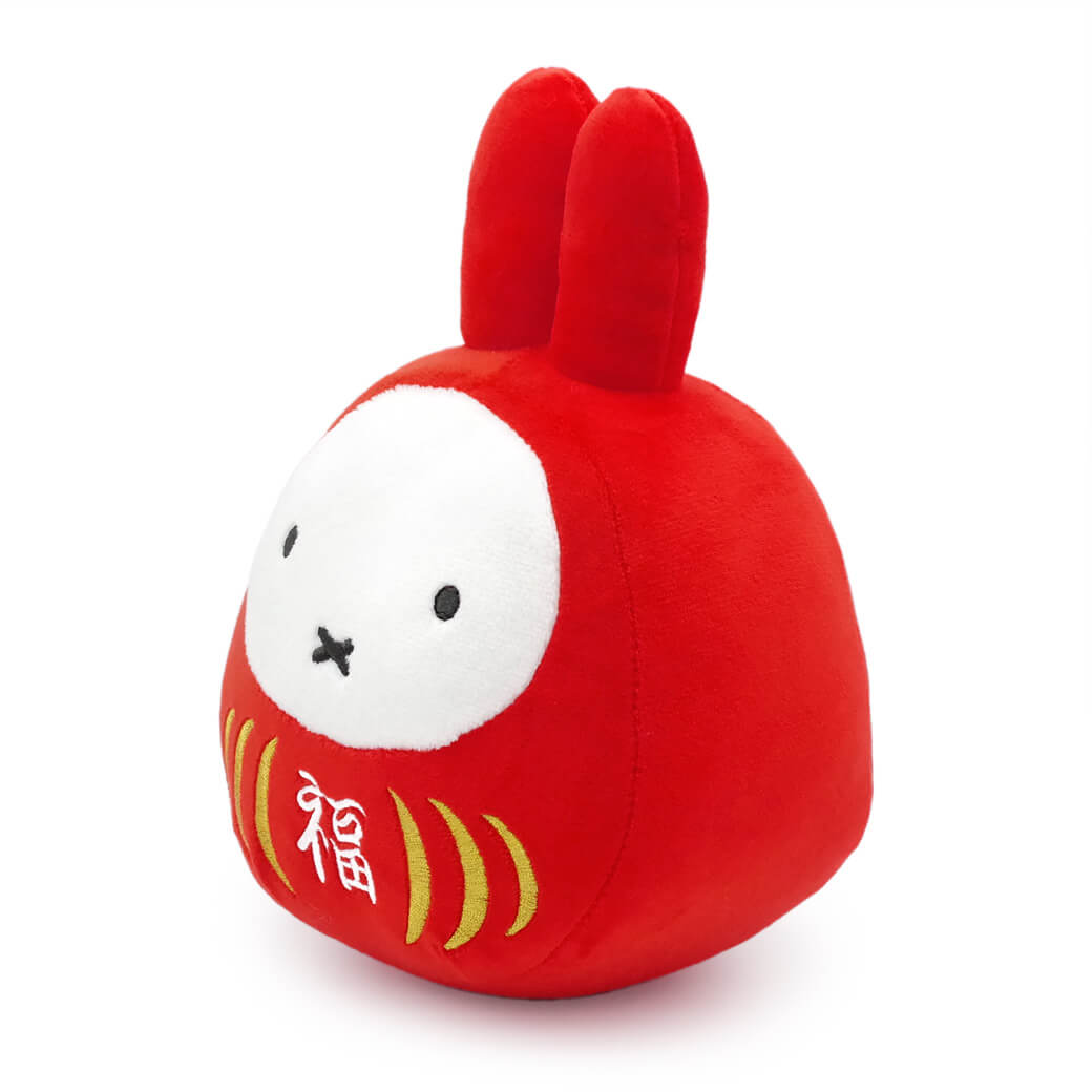 ぬいぐるみ「ミッフィー 福だるま S(赤/さくら色)」 (電報なし) miffy うさぎ お祝い ギフト プレゼント 結婚式 結婚祝い 誕生日 母の日 2025 叙勲 受章祝い | Miffy | 04