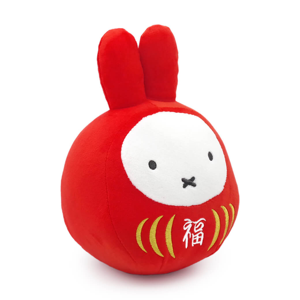 ぬいぐるみ「ミッフィー 福だるま S(赤/さくら色)」 (電報なし) miffy うさぎ お祝い ギフト プレゼント 結婚式 結婚祝い 誕生日 母の日 2025 叙勲 受章祝い | Miffy | 06