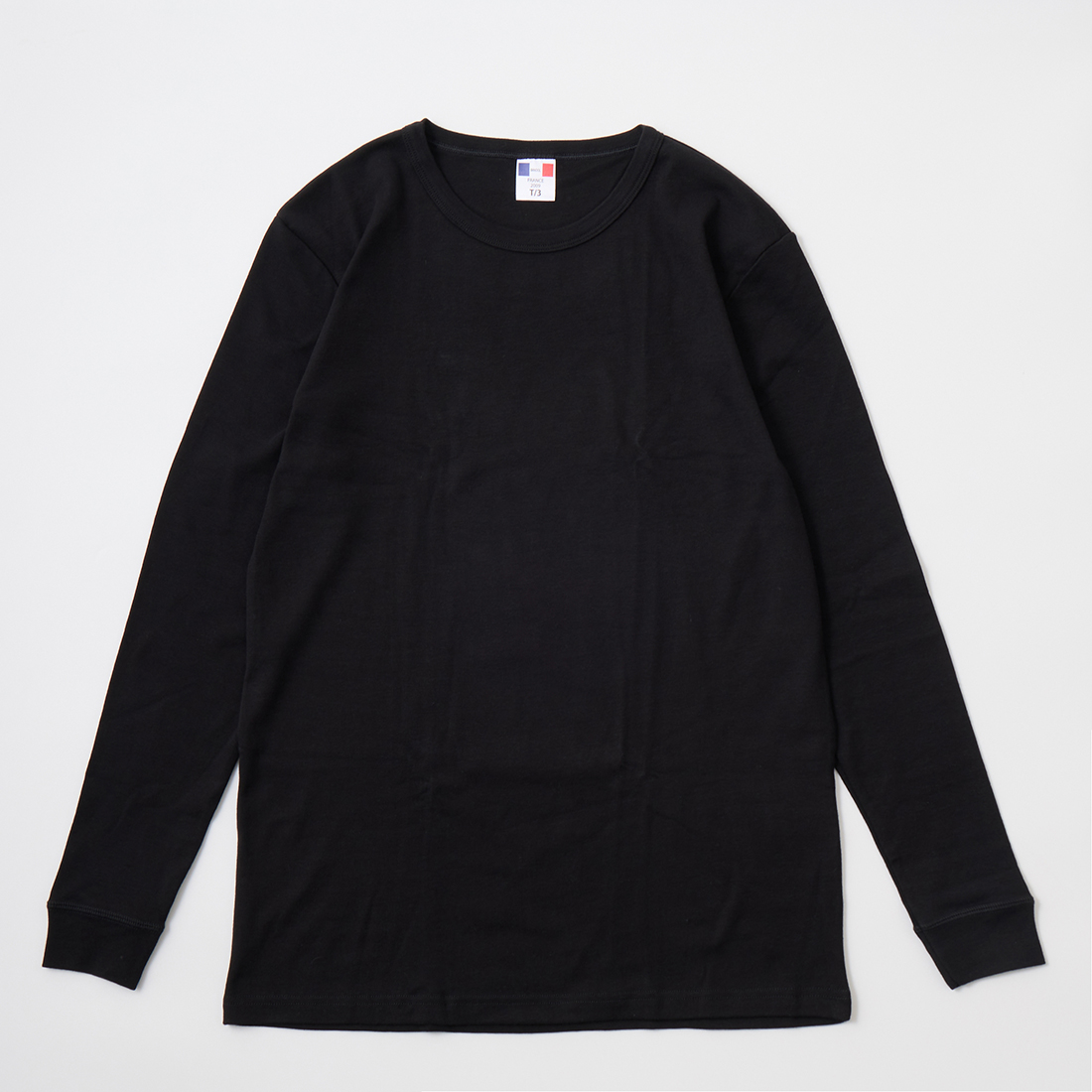 dustcell 黒長袖Tシャツ DUSTCELL】ドリップロゴロングスリーブTシャツ／BLACK／DUSTCELL
