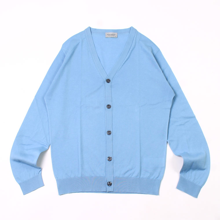 [並行輸入品]JOHN SMEDLEY ジョンスメドレー 30ゲージ シーアイランドコットン サマーニット カーディガン