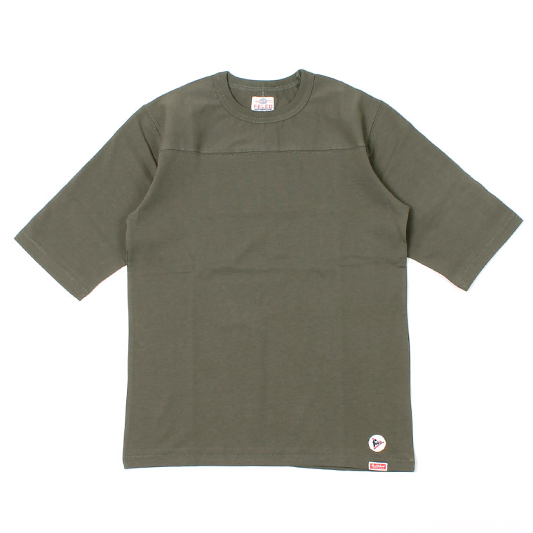 FELCO×HEALTHKNIT フェルコ×ヘルスニット  クルーネック 五分袖 Tシャツ メンズ