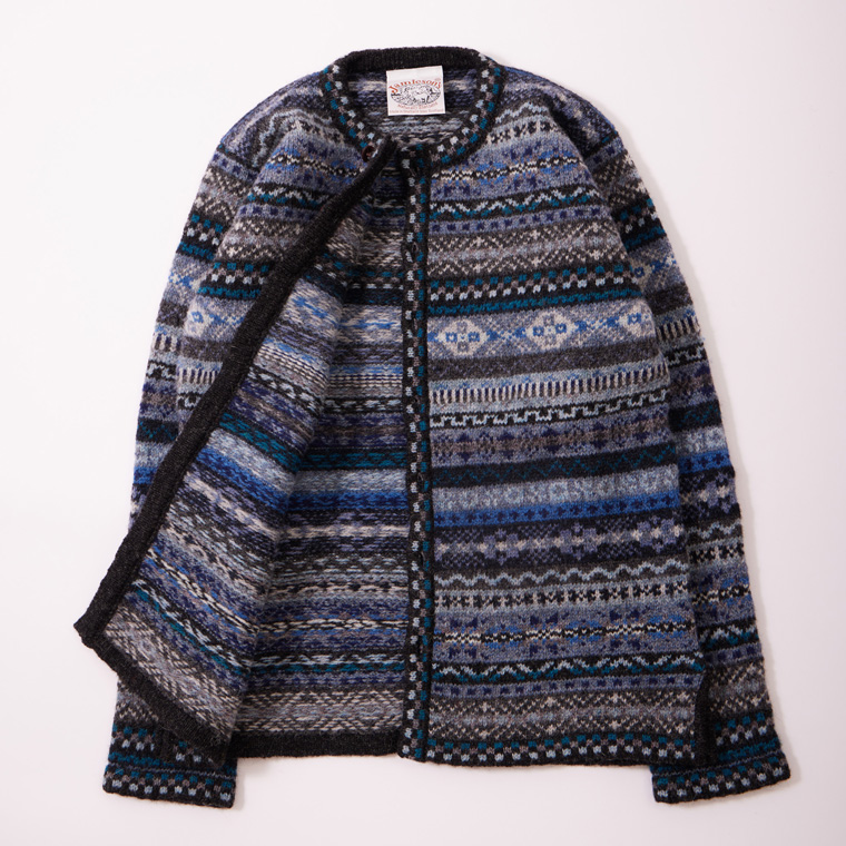 Jamison's 】ジャミーソンズ クルーネック カーディガン JAMIESON'S