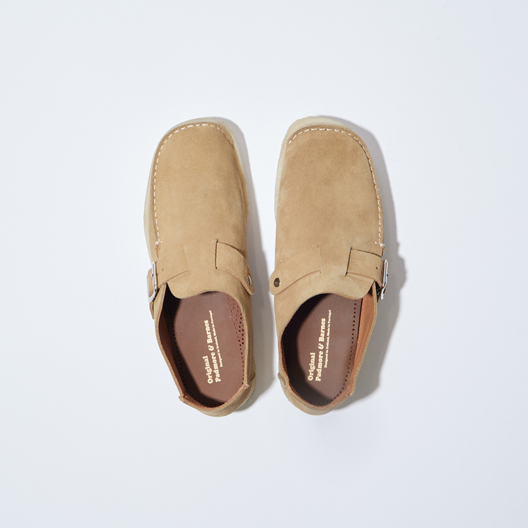 PADMORE&BARNS パドモアアンドバーンズ,ワンピース モンク スエード シューズ ポルトガル製,通販 通信販売