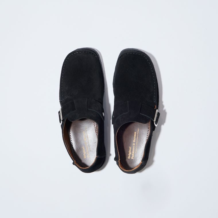 PADMORE&BARNS パドモアアンドバーンズ,ワンピース モンク スエード シューズ ポルトガル製,通販 通信販売