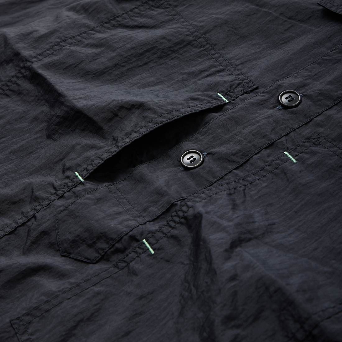 POST O'ALLS OVERALLS ポストオーバーオールズ アーミーシャツ