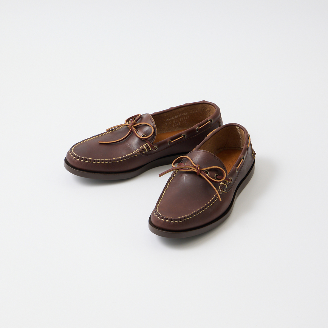 RANCOURT ランコート,ギルマンキャンプモカシン クロムエクセル レザーシューズ アメリカ製,通販 通信販売