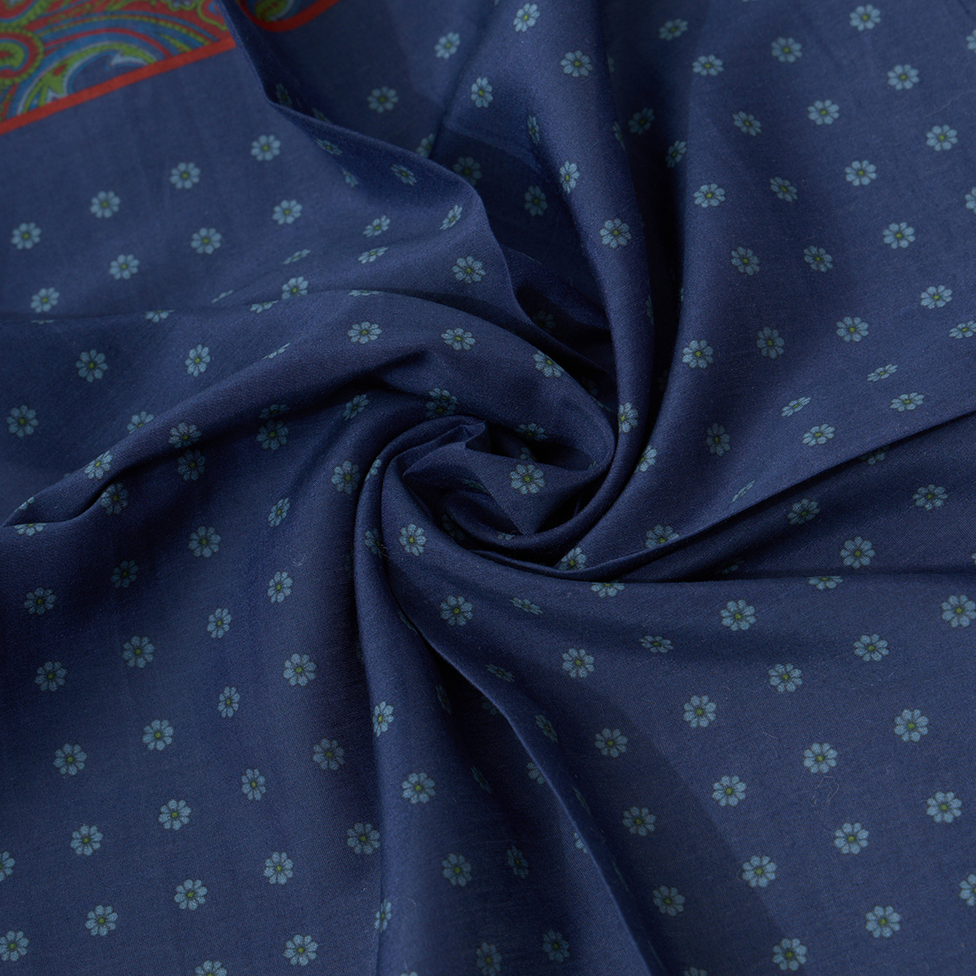 NAVY ROOTS ネイビールーツ,コットンシルク スカーフ ペイズリーパターン 日本製 メンズファッション,通販 通信販売