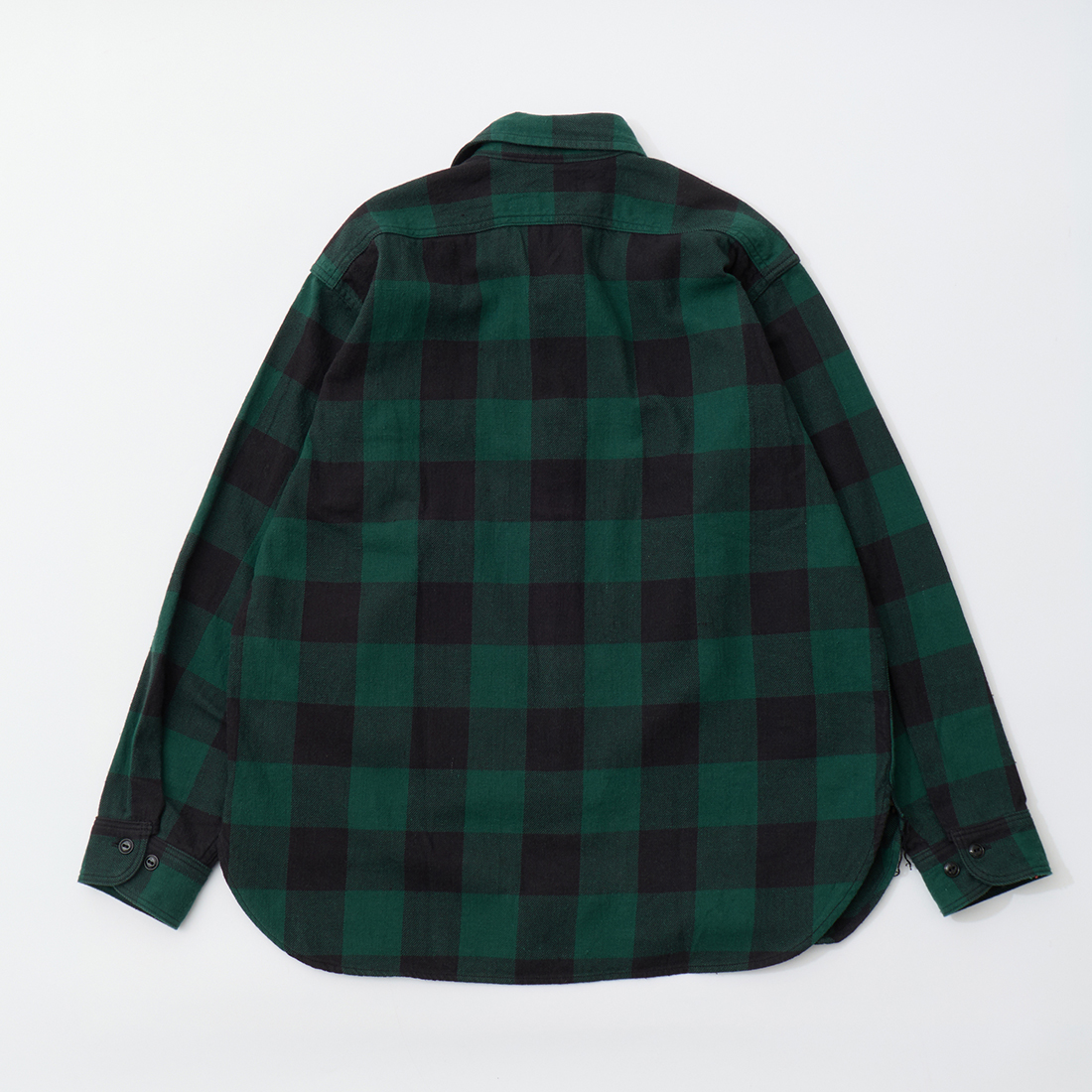 WORKERS ワーカーズ バッファローチェック フランネルシャツ 日本製