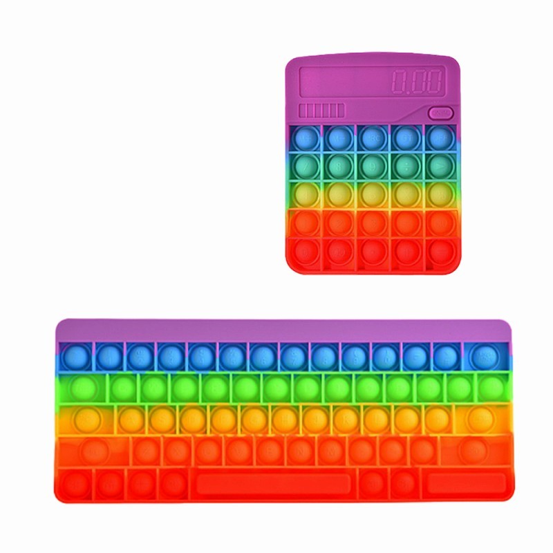 プッシュポップ 2個セット キーボード 正規品 ストレス発散 恐竜 知育玩具 おもちゃ ぽちぽち 子供 遊び カラフル きれい ユニコーン ポイント利用 | ブランド登録なし | 11