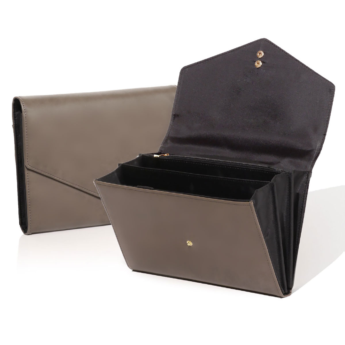 LUCIANNA（ルチアーナ） 母子手帳ケース ジャバラ 二人用 コンパクト