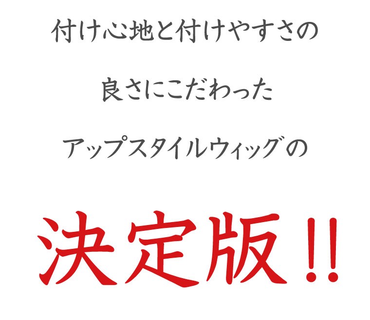 エクレボの「姫盛りウィッグ」さらにおトクな特典付き