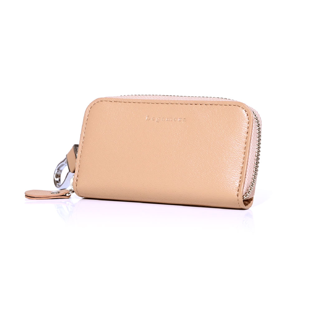 本革　編み込み　カラビナ付き　財布ストラップ(?) 本革 編み込み カラビナ付き 財布ストラップ(?)