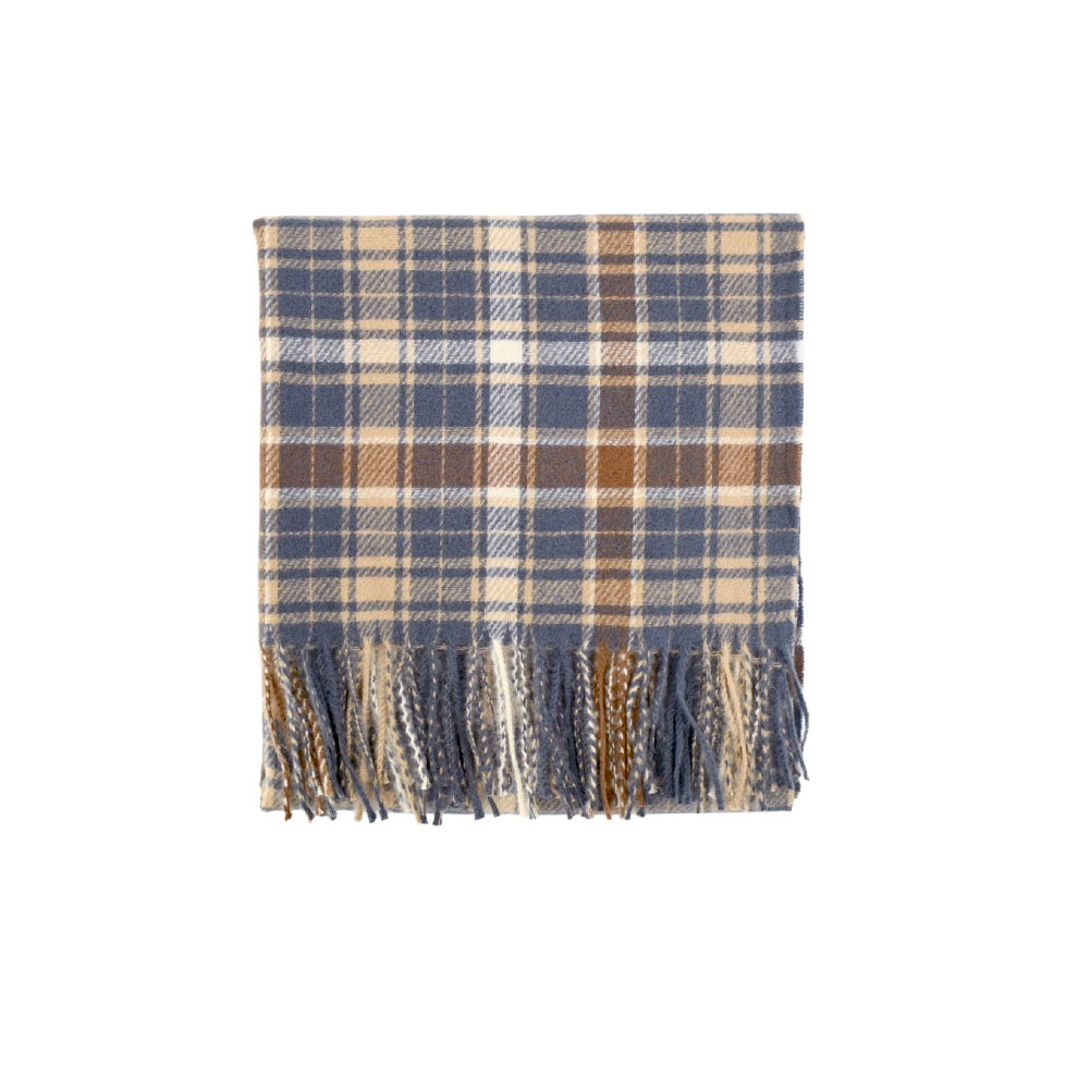 LUCIANNA（ルチアーナ） マフラー レディース チェック ストール 大判