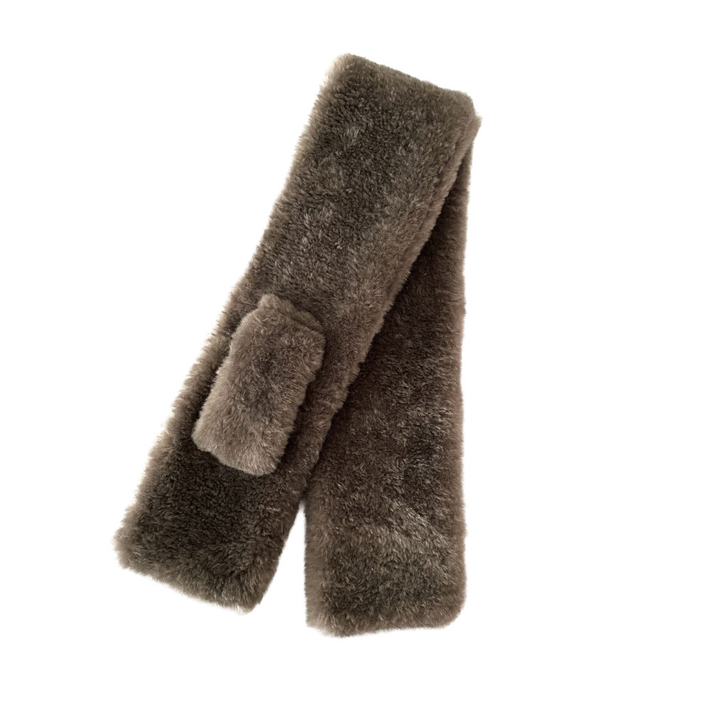 マフラー レディース ファー ティペット ファーマフラー ミニマフラー かわいい フェイクファー マフラー マフラーレディース フリース 小さめ | LUCIANNA | 02