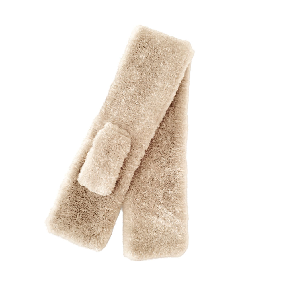 マフラー レディース ファー ティペット ファーマフラー ミニマフラー かわいい フェイクファー マフラー マフラーレディース フリース 小さめ | LUCIANNA | 03