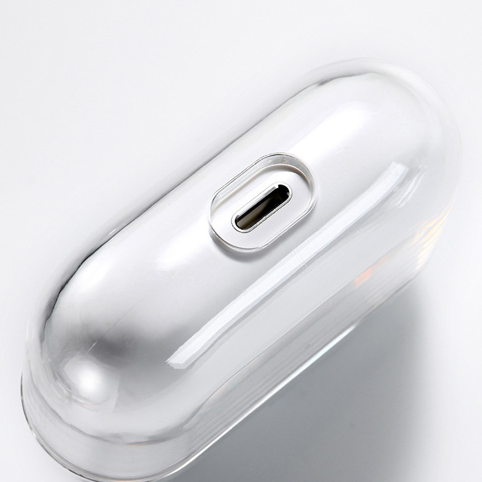 Airpoods クリアケース 多機種対応 透明 TPU AirpodsPro 第1世代 第2