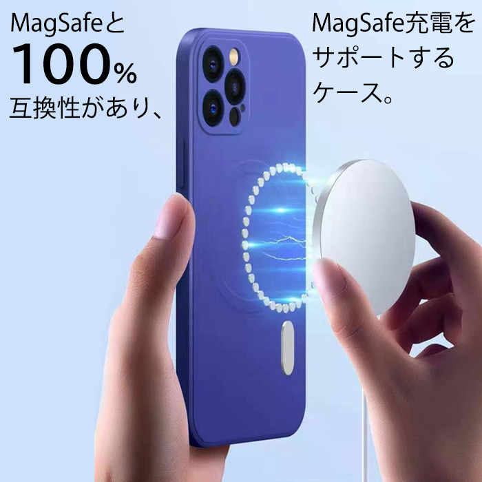iPhone16e MagSafe対応ケース付き　バッテリー100% 128GB iPhone 16e ケース カバー ハイブリッド ZEROSAFE Shaft MagSafe対応