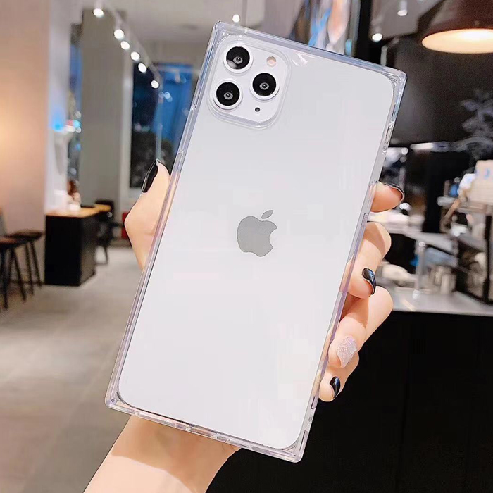 iPhone14 iPhoneケース クリアケース スクエア型 多機種対応 iPhoneSE3 iPhone13 iPhone12 iPhoneSE iPhone11  iPhoneX iPhone8 透明 スマホケース :iphone-square3:exshop - 通販 - Yahoo!ショッピング